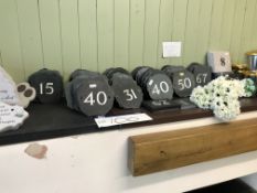 Quantity of Slate Number Plaques