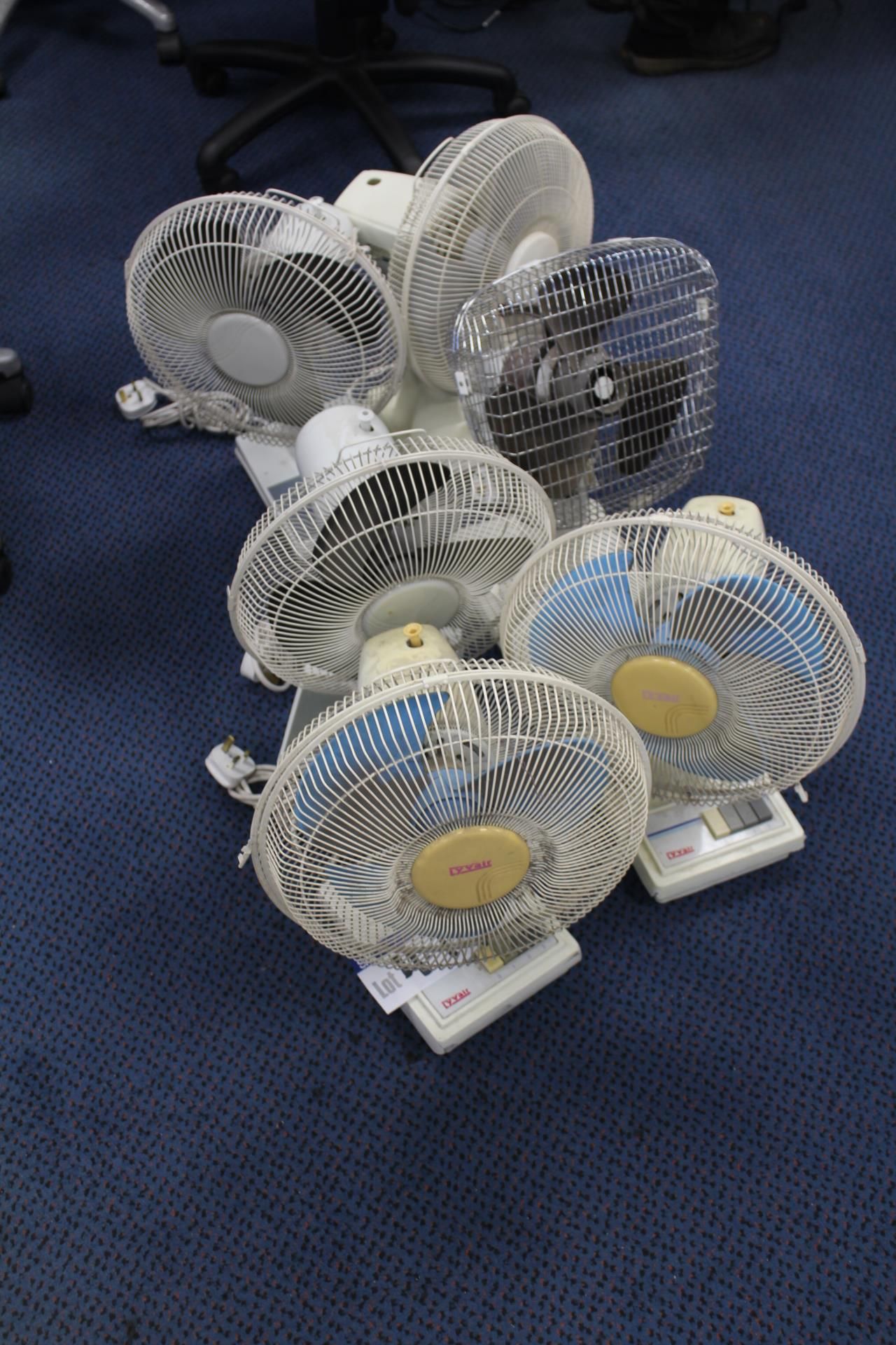 Six Desk Fans