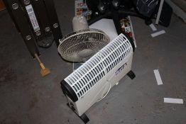 Electric Heater & Desk Fan
