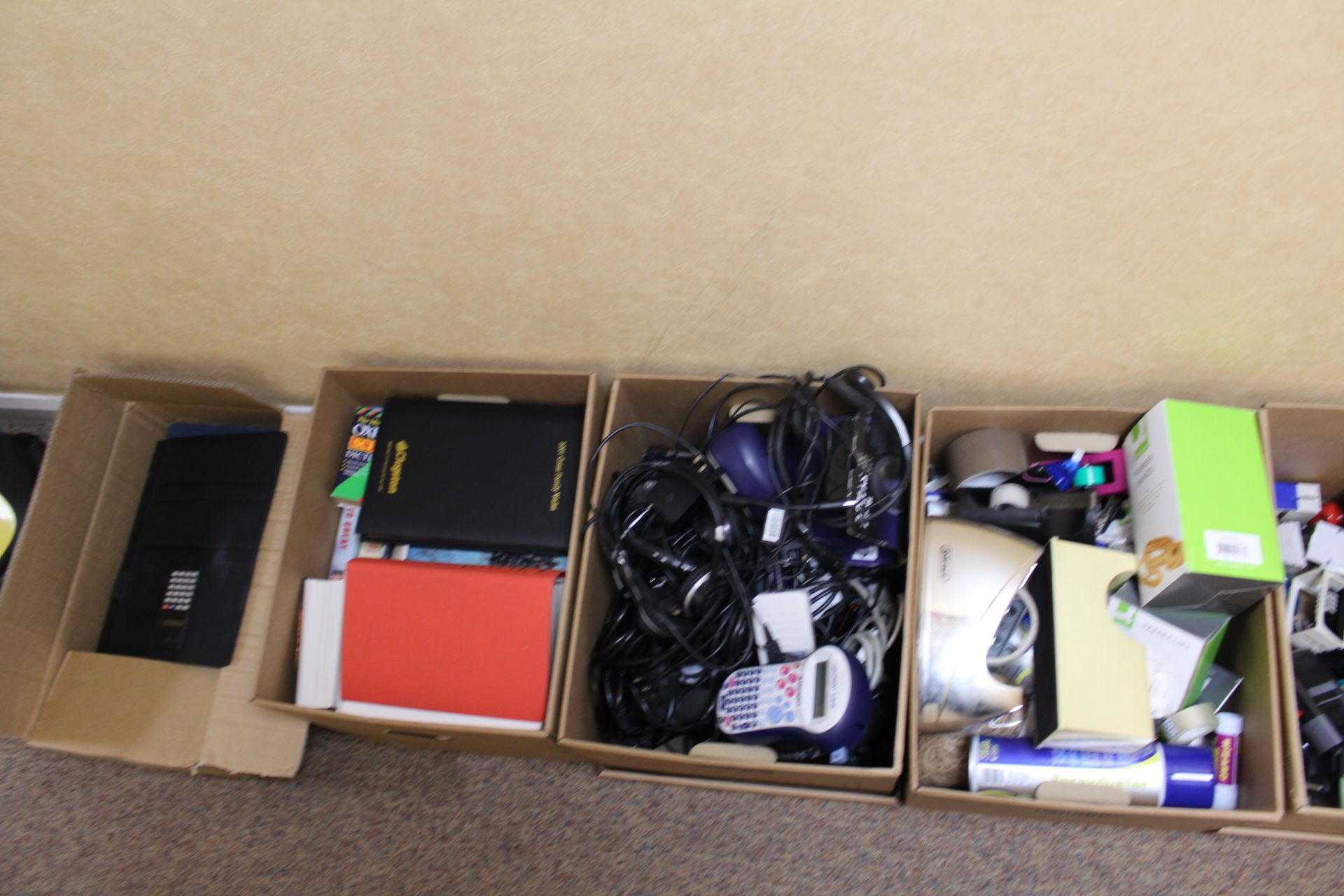 Quantity of Assorted Office Requisites, as set out in nine cardboard boxes - Image 4 of 4
