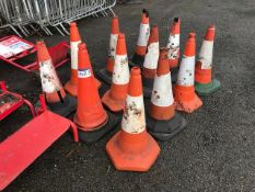 12 Road Cones