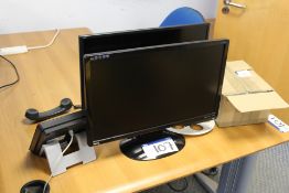 Two Flat Screen Monitors