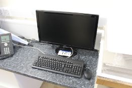 Benq Flat Screen Monitor, Keyboard & Mouse