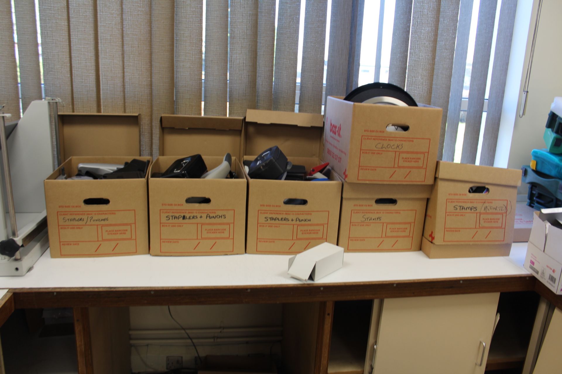 Assorted Office Requisites, as set out in 12 boxes - Image 2 of 2