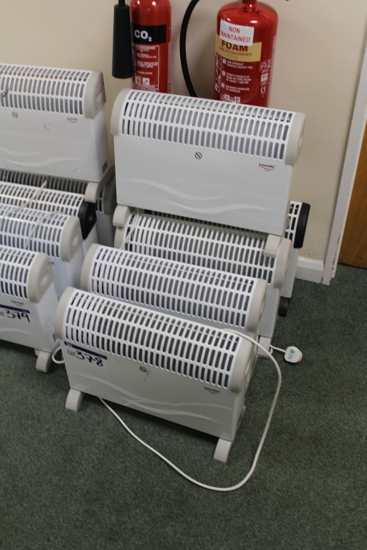 Five Electric Heaters