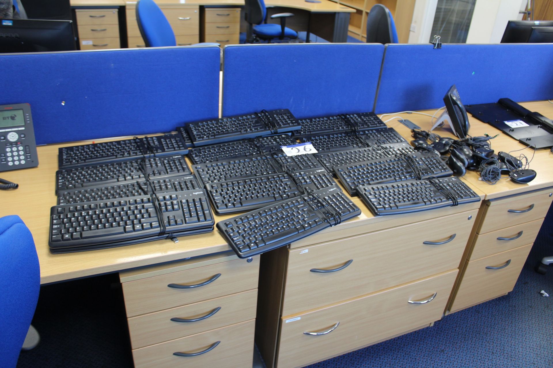 Quantity of Keyboards and Mice