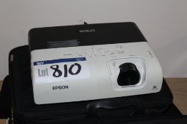 Epson EMP-S52 Projector, with carry case