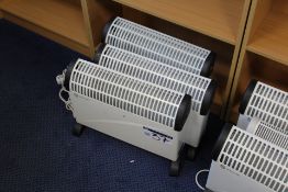 Three Electric Heaters