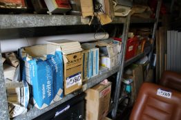 Quantity of Assorted Tiles, as set out on rack