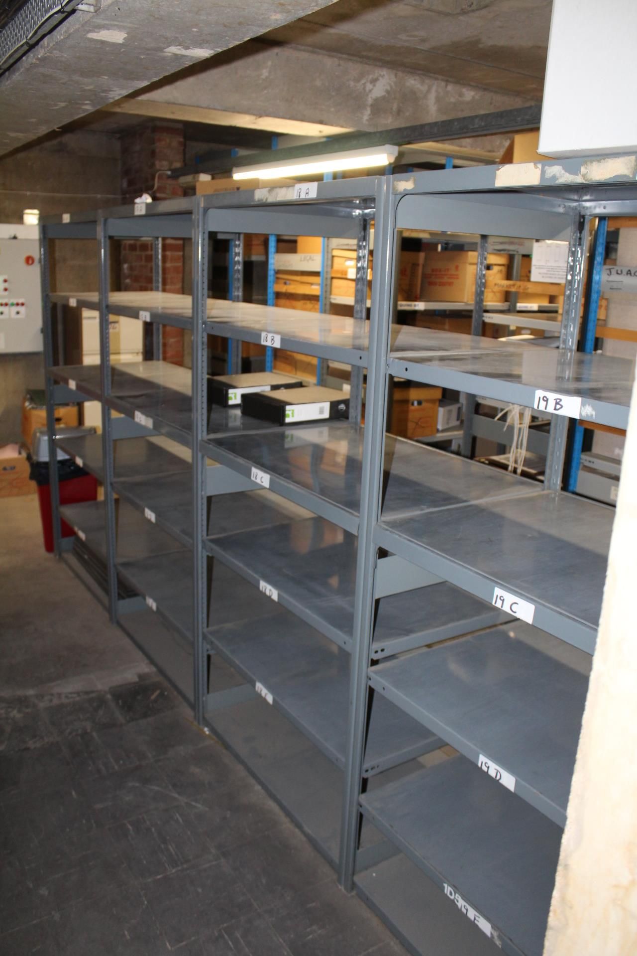 Nine Bay Three Tier Stock Rack (reserve removal until contents cleared) - Image 2 of 2