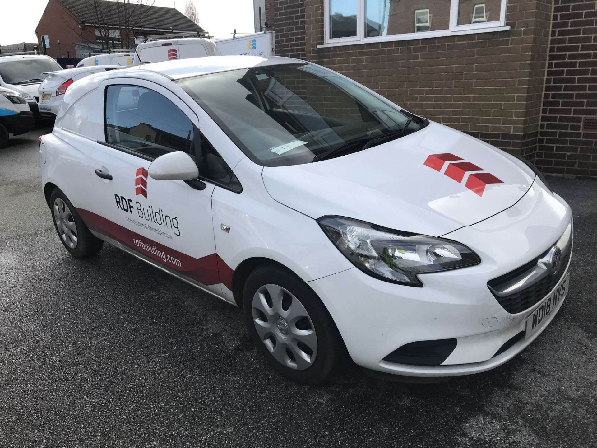 Vauxhall Corsa 1.3 CDTi Van, registration no. WD18