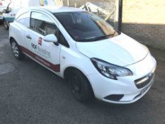 Vauxhall Corsa 1.3 CDTi Van, registration no. WD18