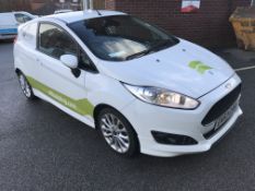 Ford Fiesta 1.6 TDCi Sport Van, registration no. E