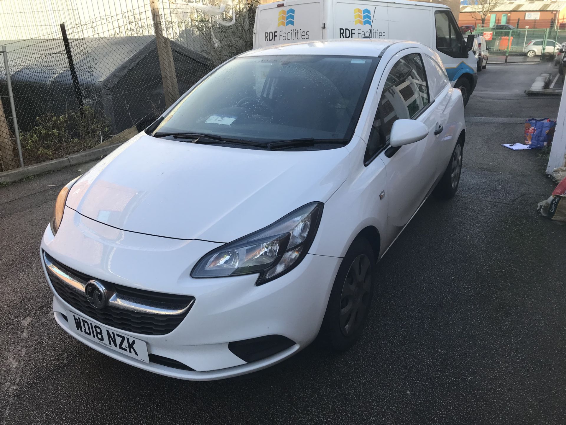 Vauxhall Corsa 1.3 CDTi Van, registration no. WD18