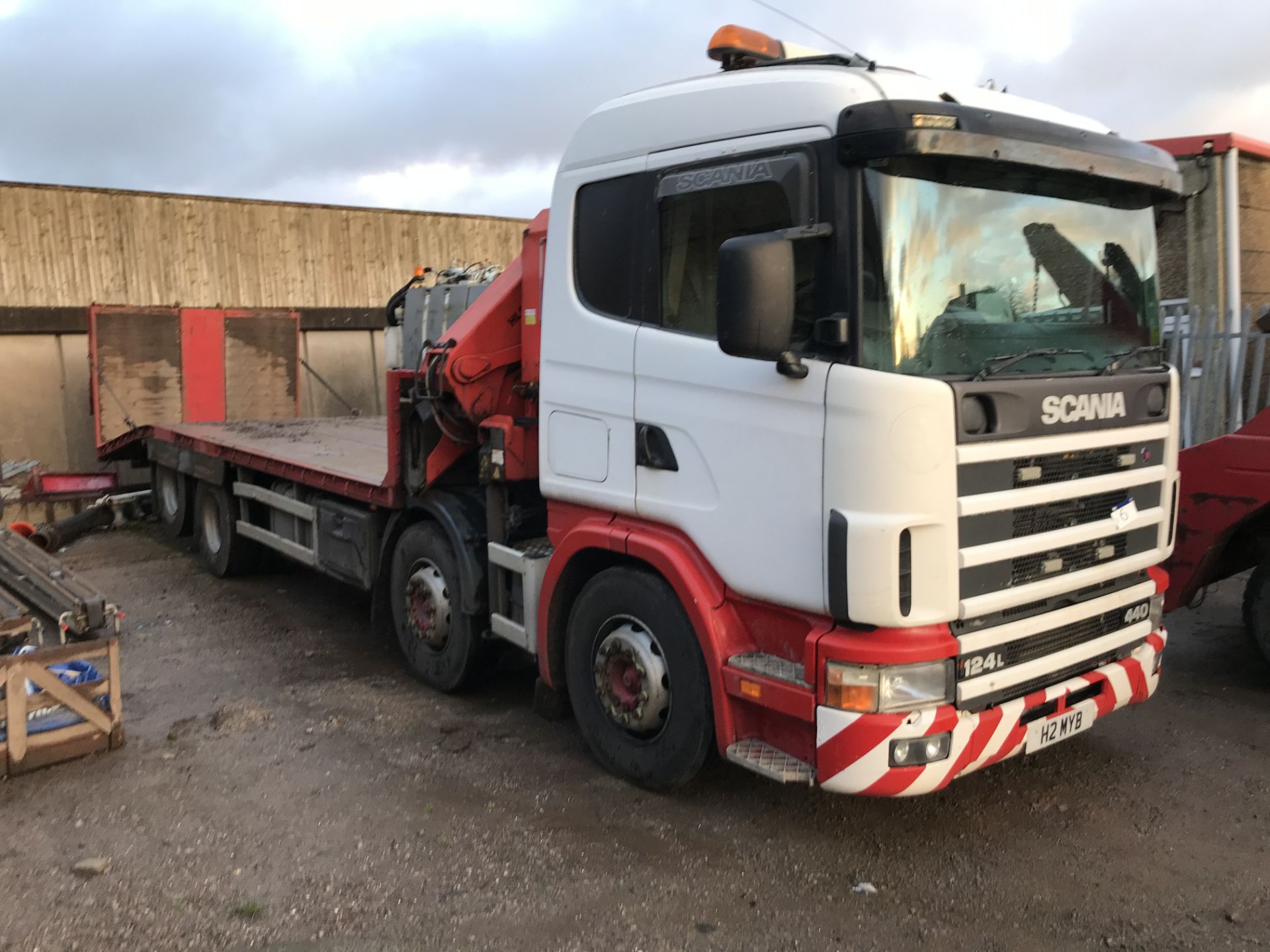 Scania 124L 440 8x2 Sleeper Cab Rigid Plant Truck,