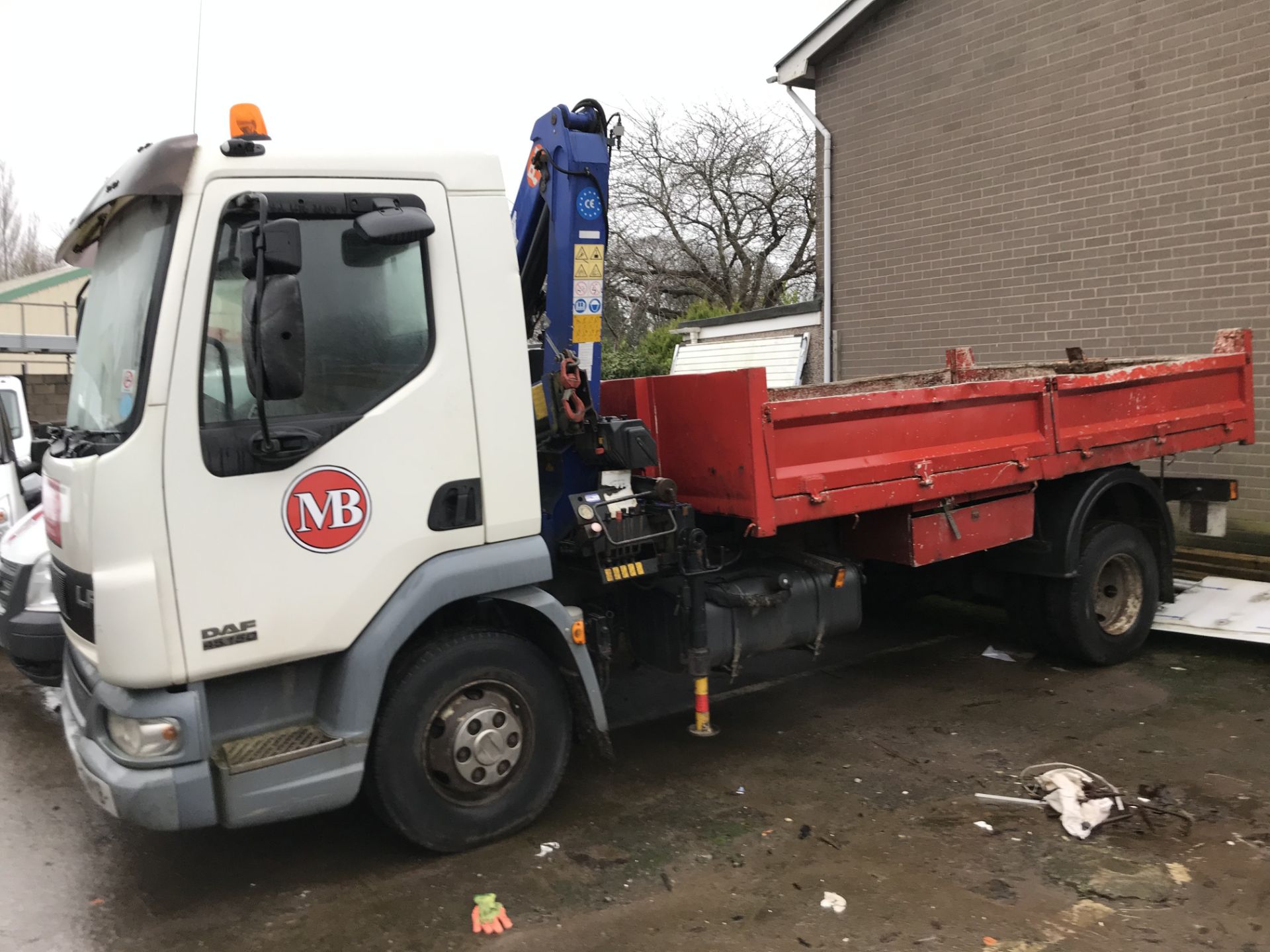 DAF FA LF45.150 08 4x2 Rigid Dropside Tipper Truck - Image 2 of 9