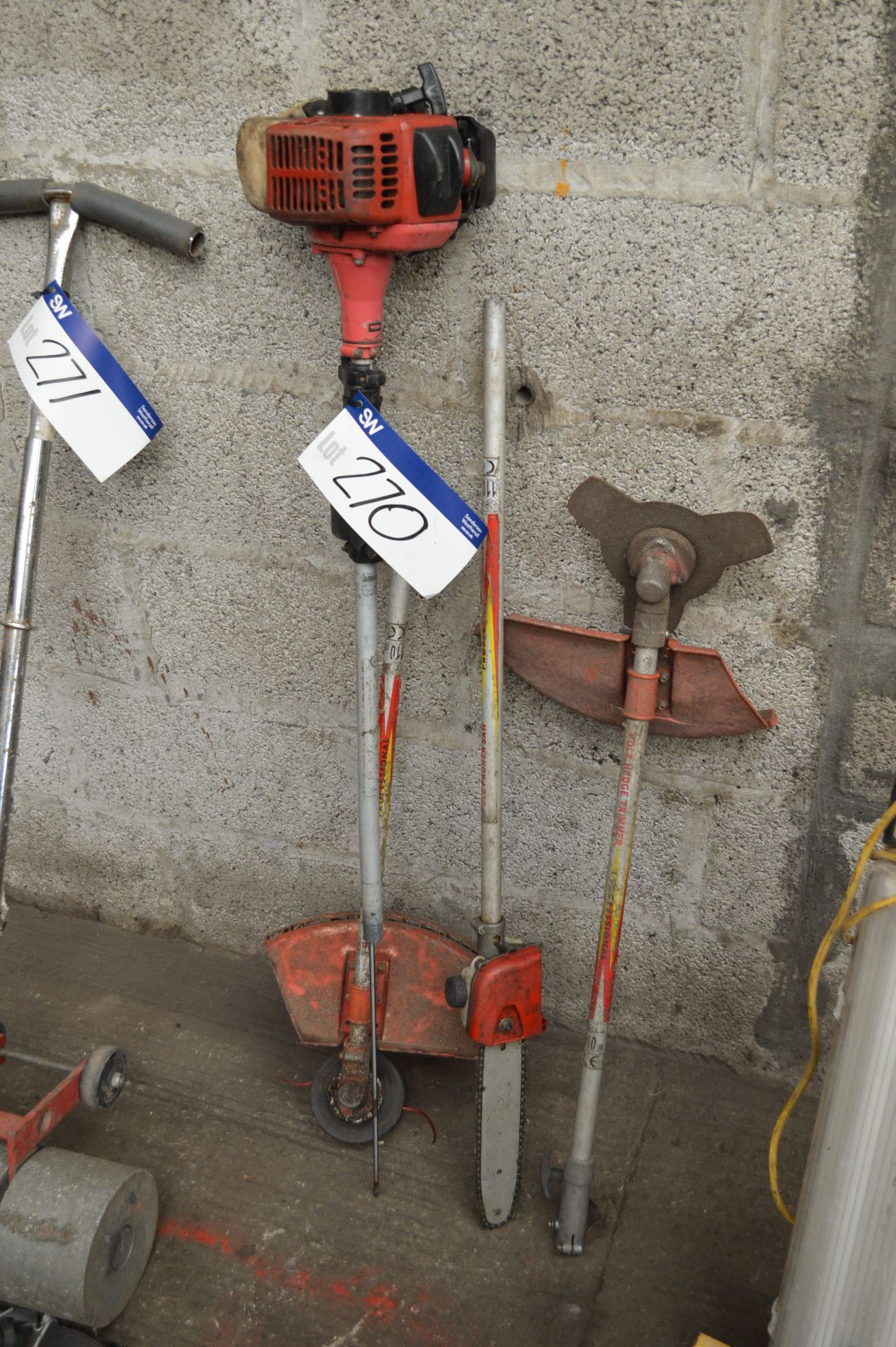 Assorted Gardening Equipment, including strimmer a