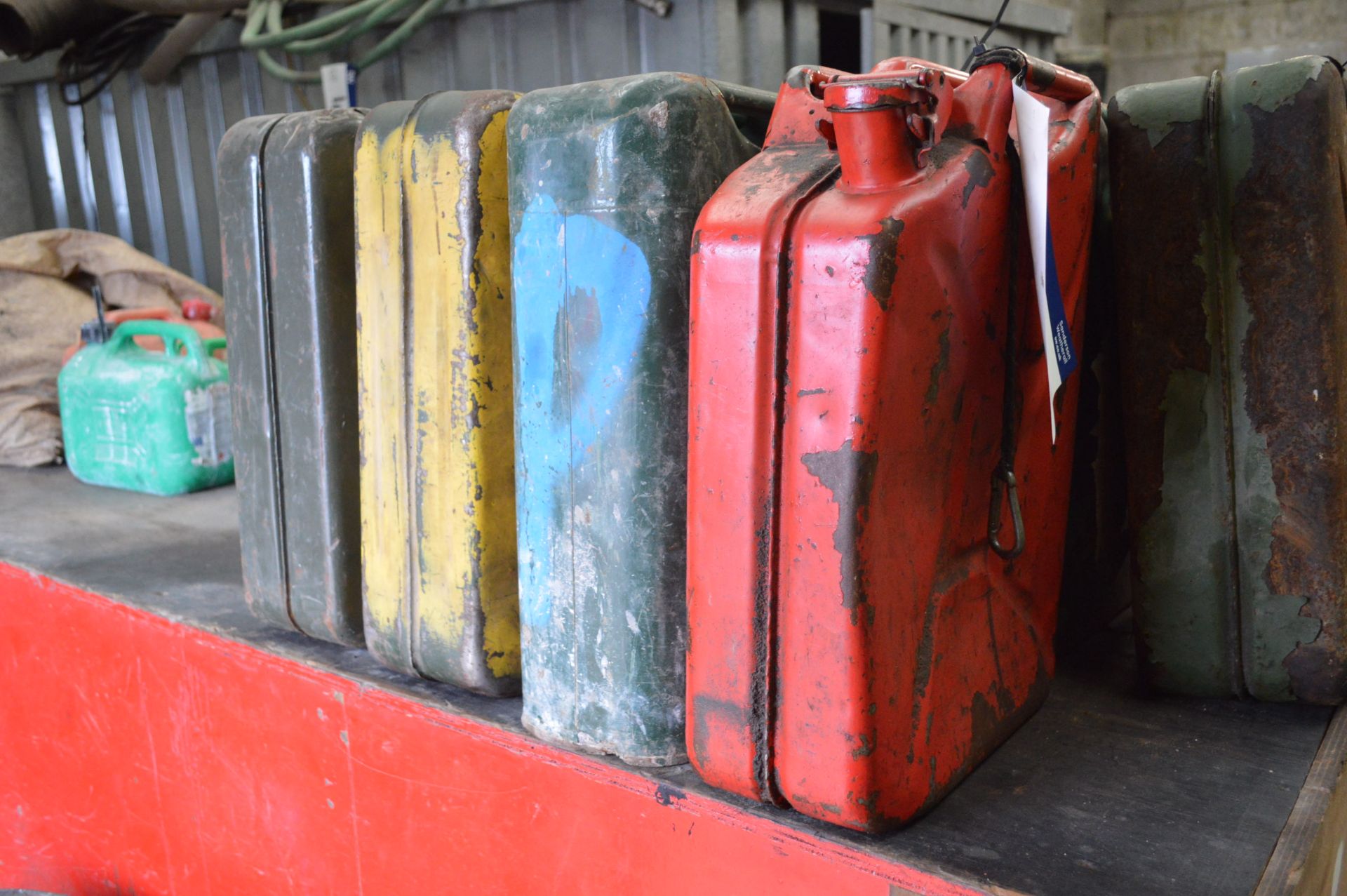 Four Jerry Cans