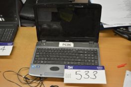Acer Aspire 5740 Intel Core i3 Laptop (hard disk r