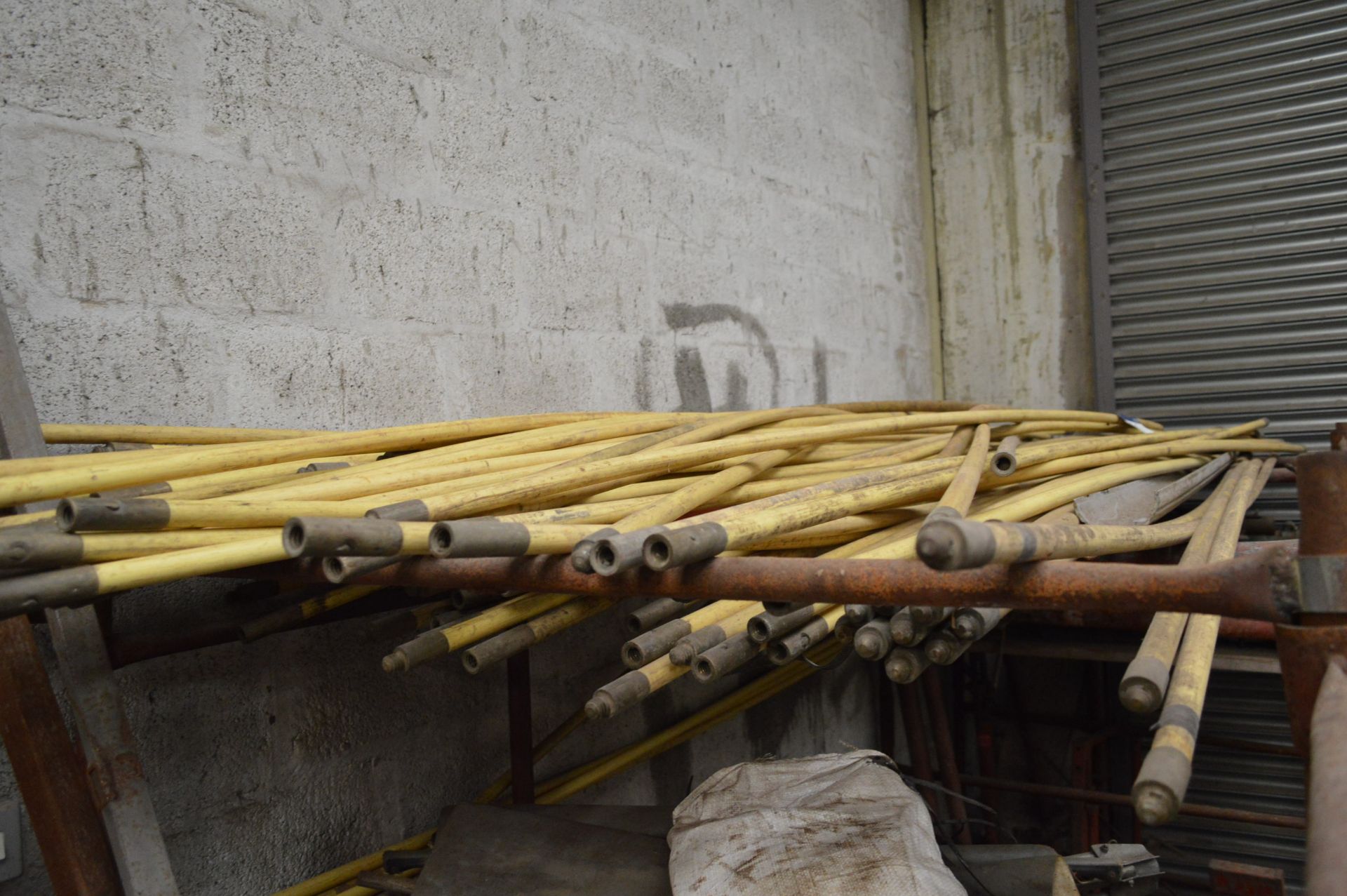 Assorted Drain Rods, as set out on shelving unit - Image 2 of 2