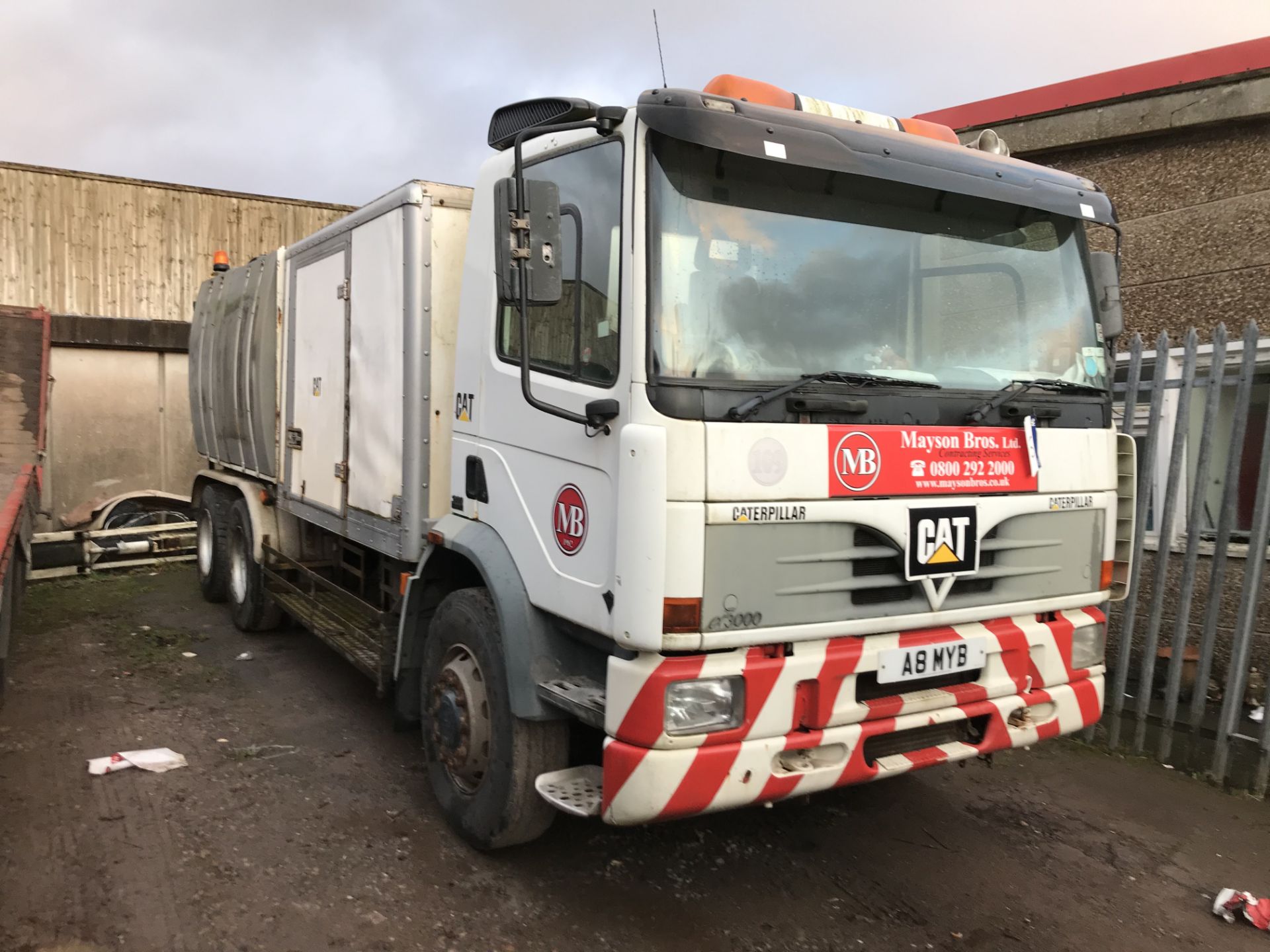 Foden S106RI 6x4 Rigid Vacuum Tanker, registration - Image 2 of 10