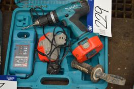 Makita 8391D Cordless Drill, with charger, battery