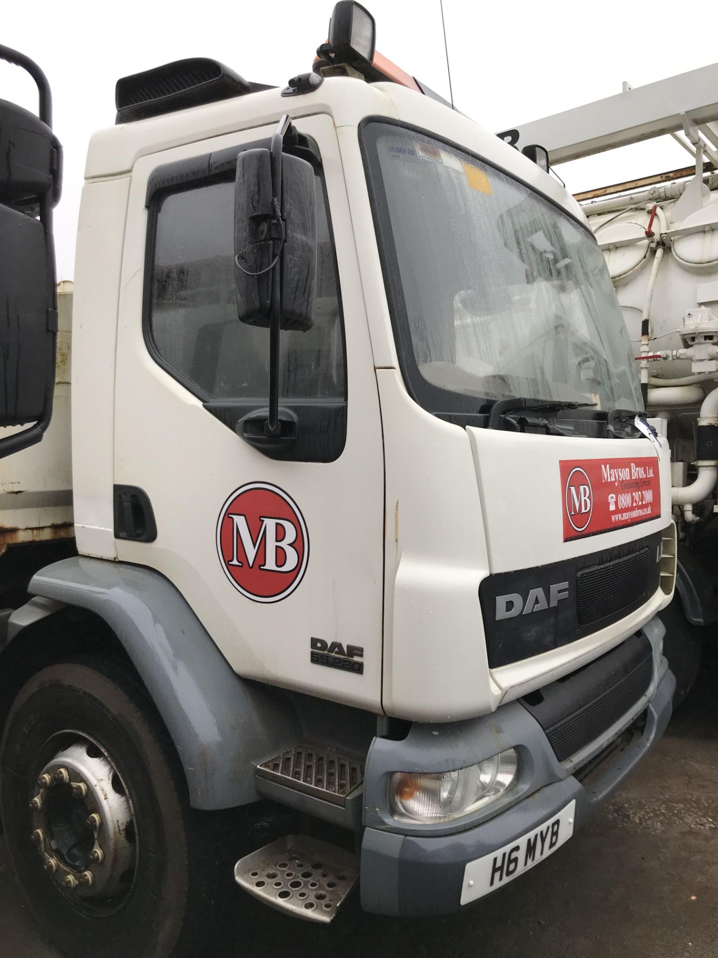 DAF FA LF 55.220 18 4x2 Rigid Tarmac Body Tipper T - Image 2 of 7