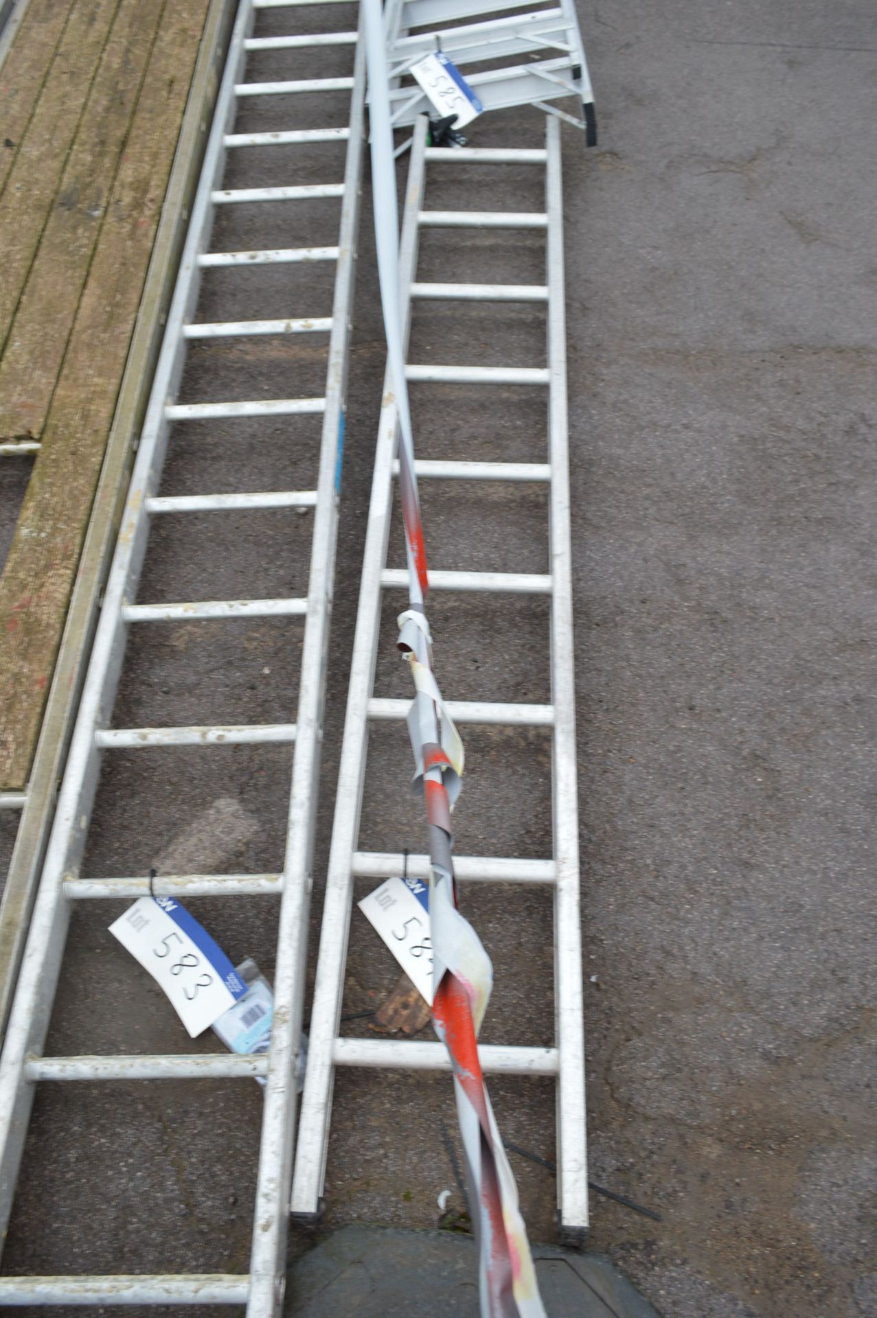 Nine Rise Alloy Ladder