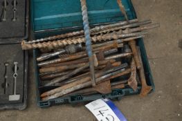Assorted Breakers & Drill Bits, as set out in carr