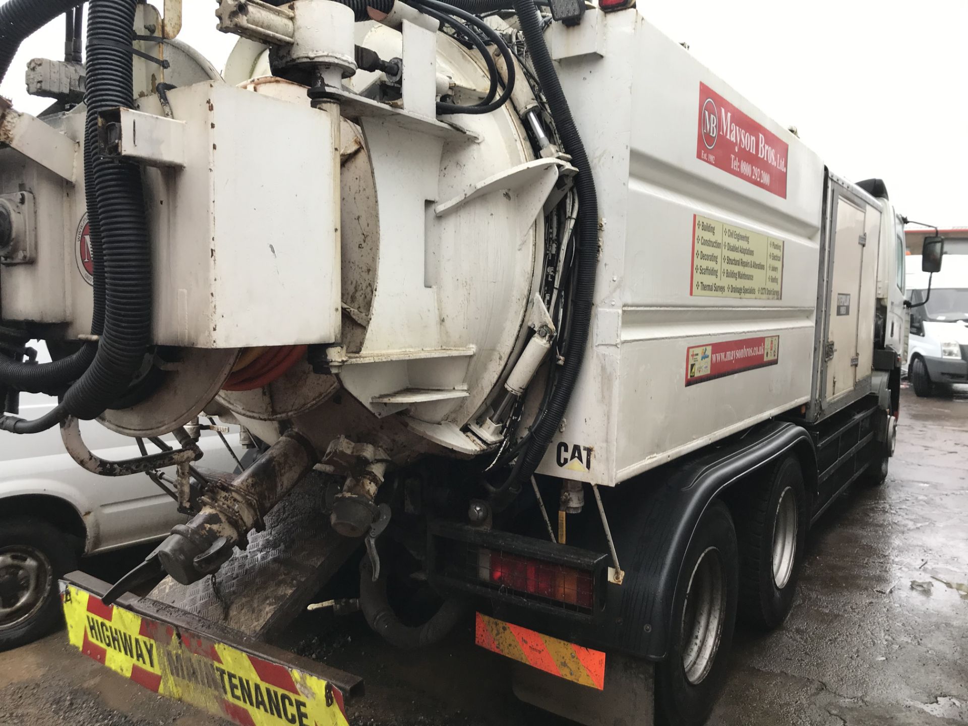 Foden S106R 6x4 Rigid Suction Tanker, registration - Image 3 of 7