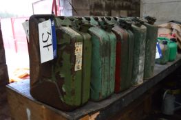 Five Jerry Cans