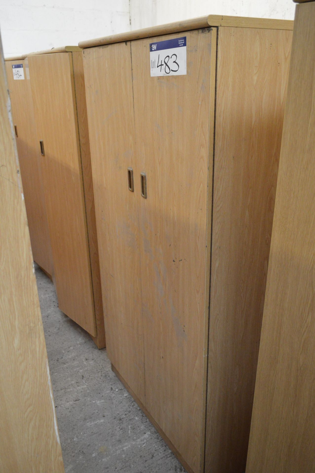 Two Double Door Cabinets