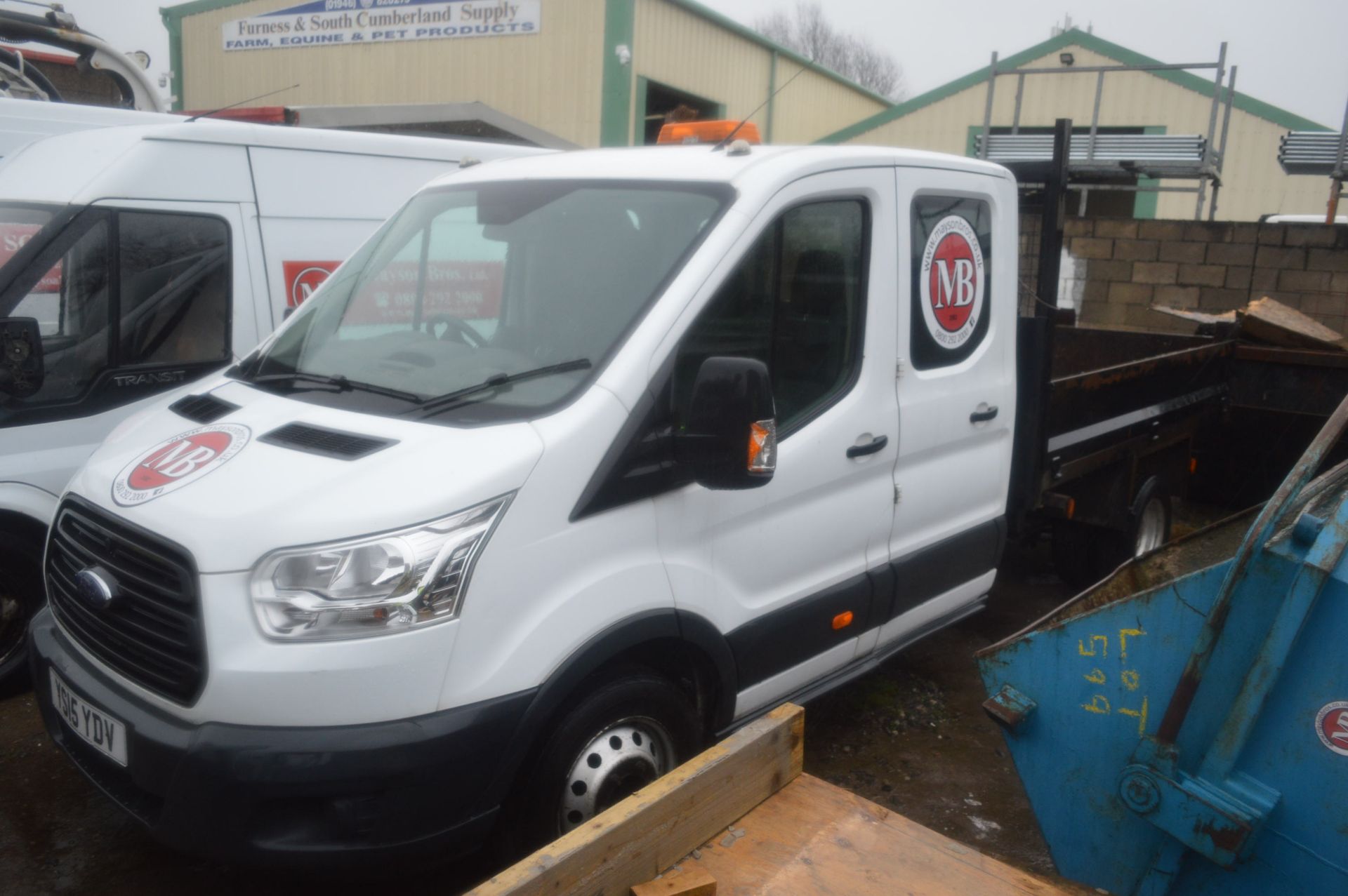 Ford Transit 350 Diesel Dropside Tipper Truck, reg