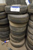 Eight Assorted Tyres