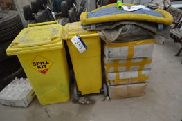 Two Spill Kits, with absorbent equipment