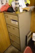 Steel Four Drawer Filing Cabinet