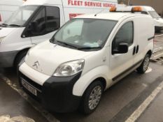 Citroen Nemo 1.3HDi LX Diesel Van, registration no