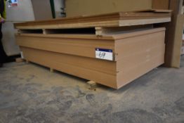 Approx. 29 MDF Sheets, in part stack