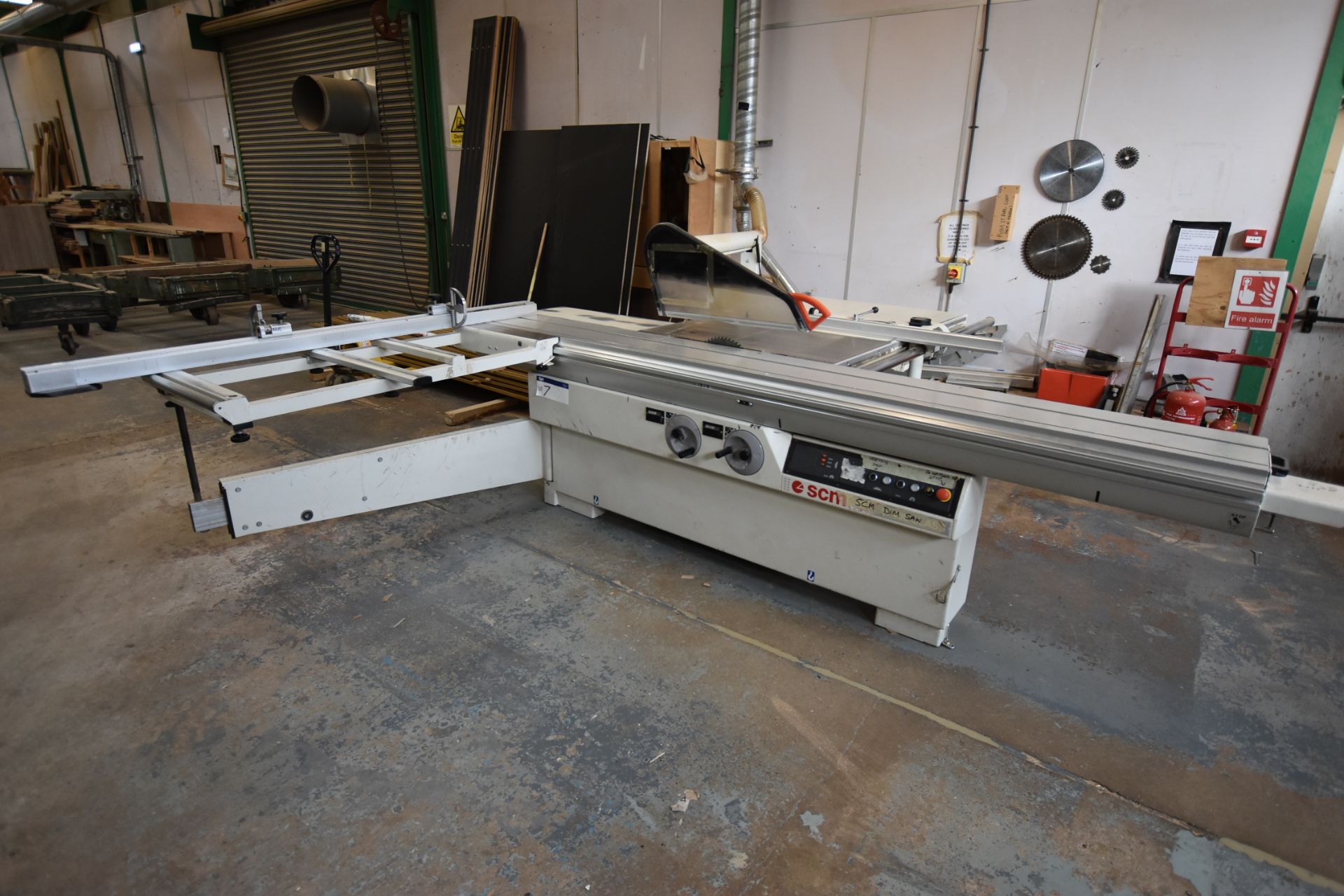 SCM SI 400 N DIMENSION PANEL SAW, serial no. AB/19