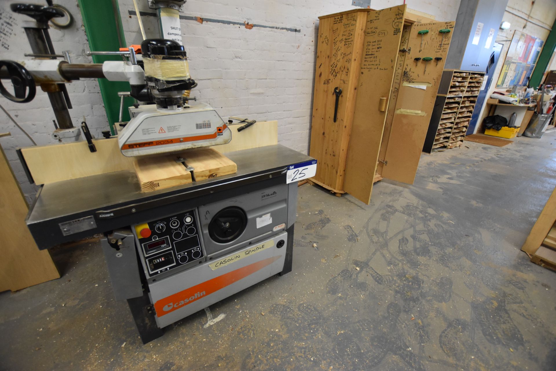 Casolin F90 MK5 VERTICAL SPINDLE MOULDER, serial n