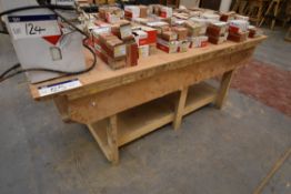 Timber Bench, approx. 2440mm long