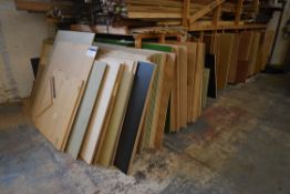 Timber Sheet Stock, mainly in bottom shelves of st