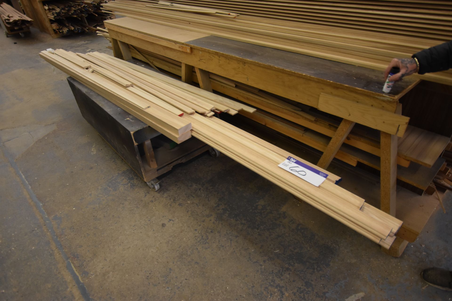 Timber Skirting & Section, as set out in two stack - Image 3 of 3