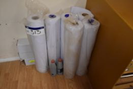 Six Rolls Plan Printing Paper, 850mm wide