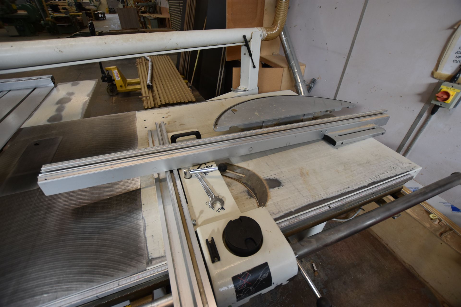 SCM SI 400 N DIMENSION PANEL SAW, serial no. AB/19 - Image 8 of 10