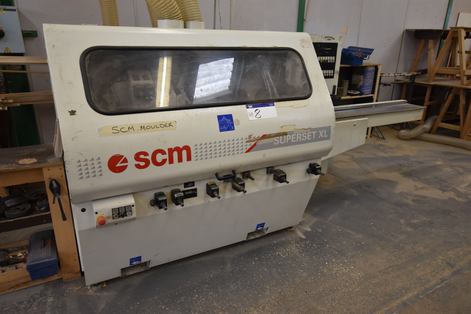 SCM SUPERSET XL FIVE HEAD PLANER MOULDER, serial n