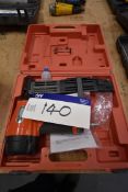 Tacwise Pneumatic Nail Gun, with carry case