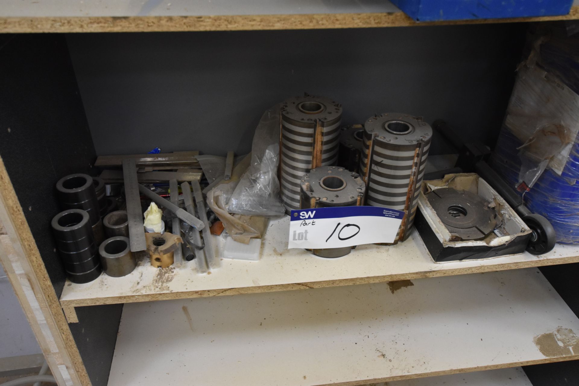 Assorted Cutter Blocks and Blades, as set out on s - Image 6 of 6