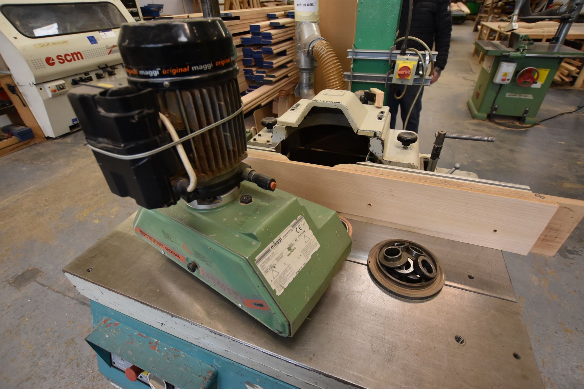 M Power SS-512TS SPINDLE MOULDER, serial no. 07010 - Image 4 of 6