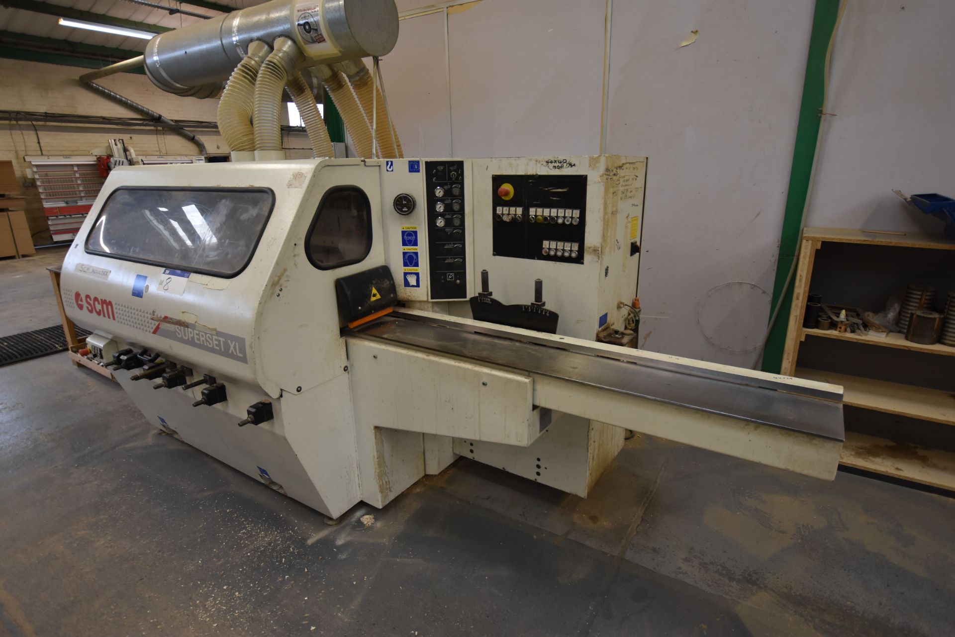 SCM SUPERSET XL FIVE HEAD PLANER MOULDER, serial n - Image 2 of 7